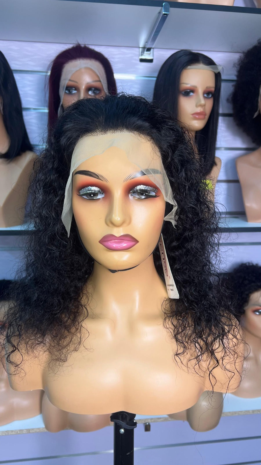 16-Inch Glueless Frontal Combo Special - 1 Straight & 1 Curly
