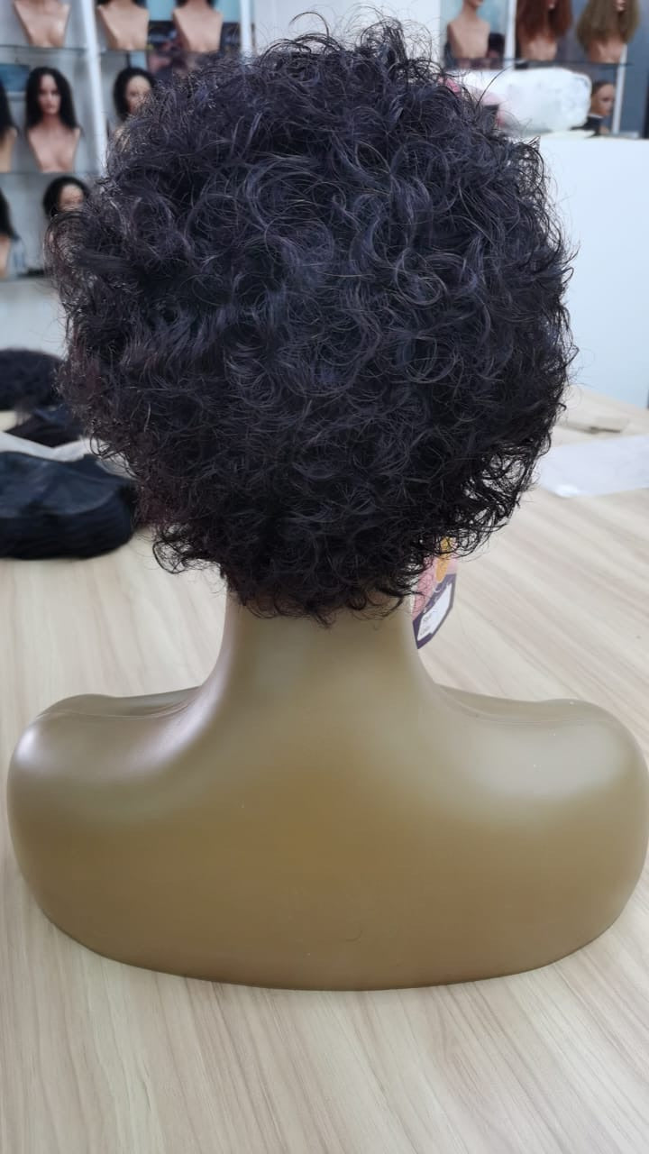 Dry Perm Curl Wig