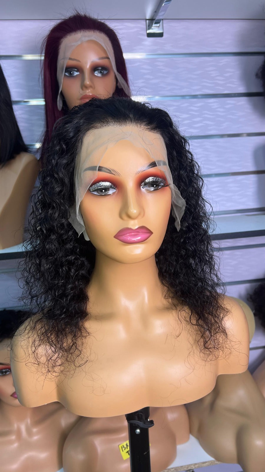14-Inch Glueless Frontal Combo Special - 1 Straight & 1 Curly