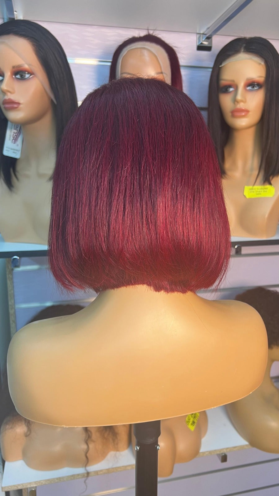 8-Inch Bob Glueless Frontal Wig - Color #99J