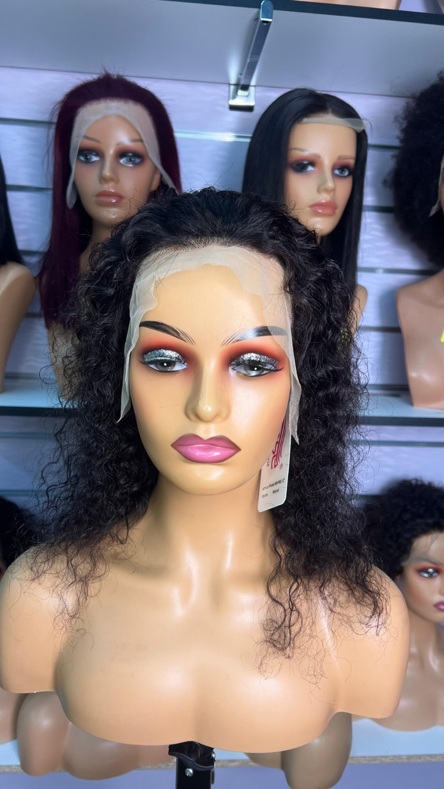 12-Inch Glueless Frontal Combo Special - 1 Straight & 1 Curly