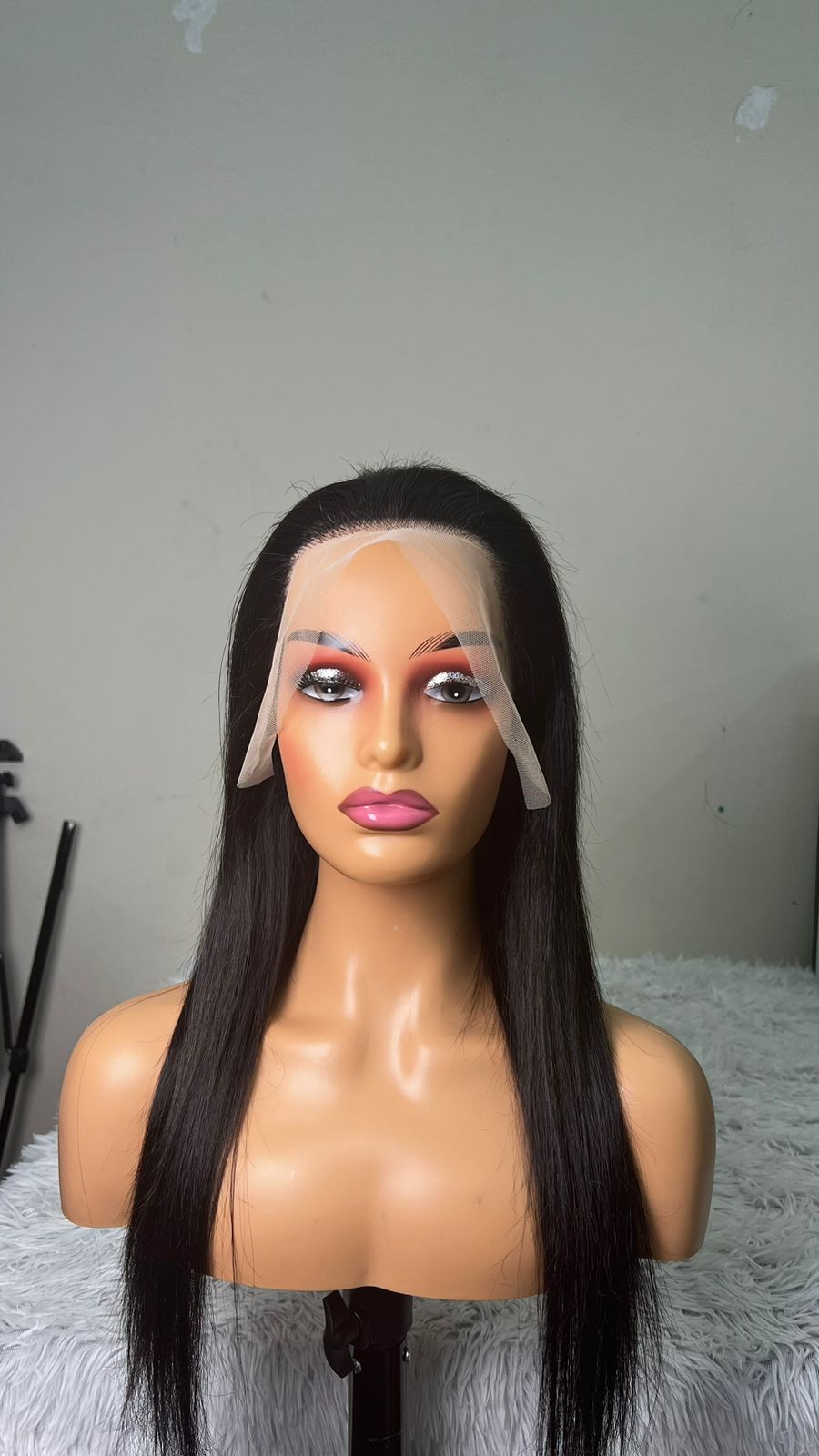 18-Inch Glueless Frontal Combo Special - 1 Straight & 1 Curly