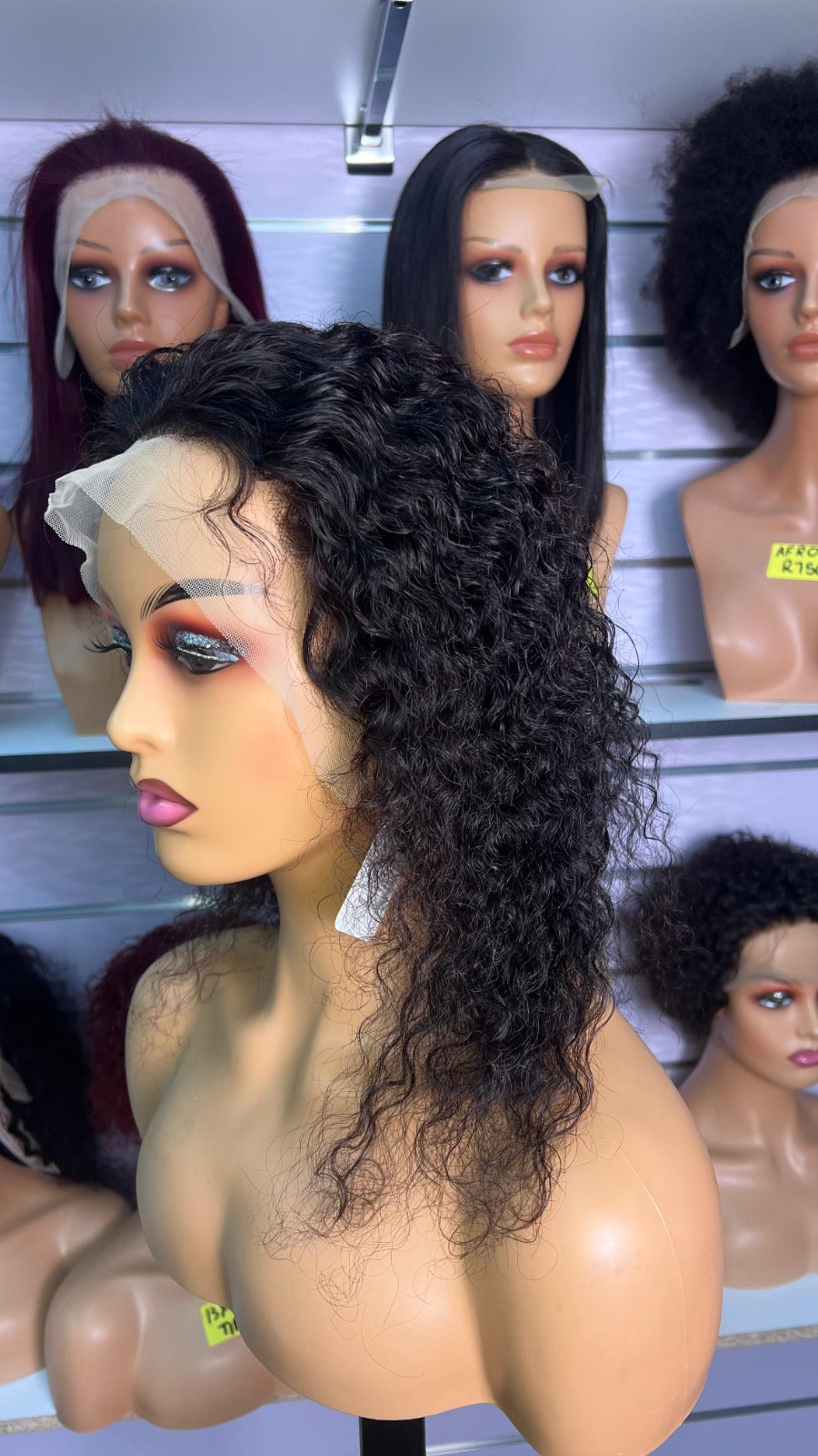 12-Inch Glueless Frontal Combo Special - 1 Straight & 1 Curly