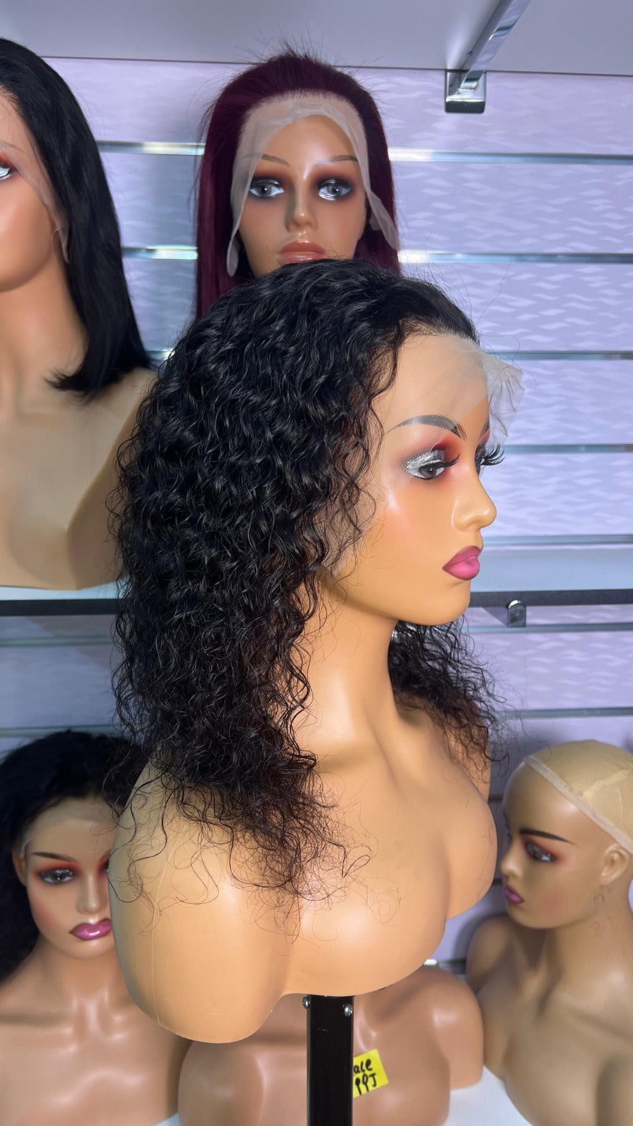 14-Inch Glueless Frontal Combo Special - 1 Straight & 1 Curly